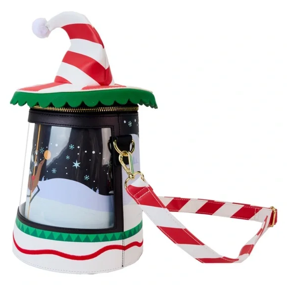 NWT Loungefly The Nightmare Before Christmas Carousel Spinning Figural Crossbody - Picture 4 of 14